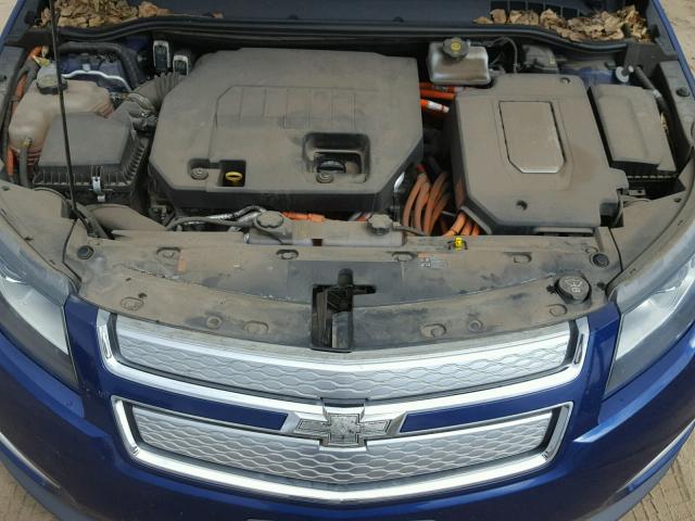 1G1RA6E42DU113636 - 2013 CHEVROLET VOLT BLUE photo 7