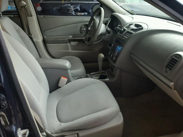 1G1ZS58F67F214742 - 2007 CHEVROLET MALIBU LS შავი ფოტო 5