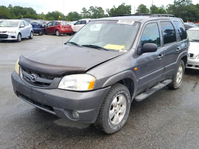 4F2YZ04113KM29300 - 2003 MAZDA TRIBUTE LX GRAY photo 2