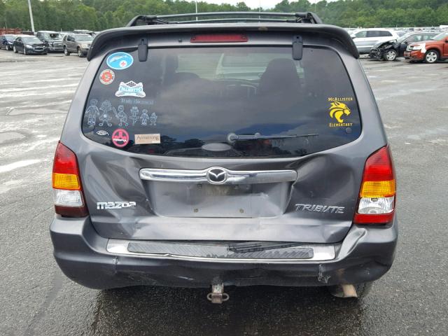 4F2YZ04113KM29300 - 2003 MAZDA TRIBUTE LX GRAY photo 9