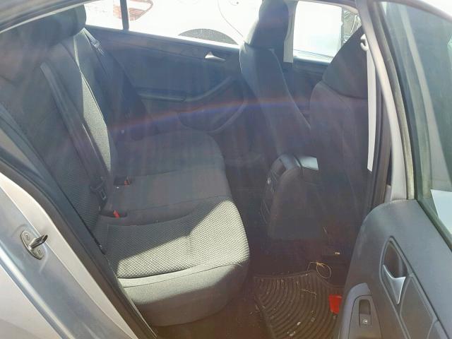 3VW2K7AJ1EM306256 - 2014 VOLKSWAGEN JETTA BASE SILVER photo 6