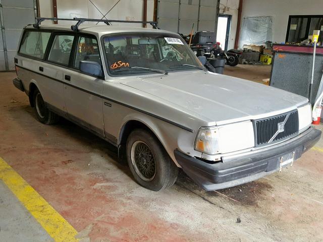 YV1AW8807N1920709 - 1992 VOLVO 240 SILVER photo 1