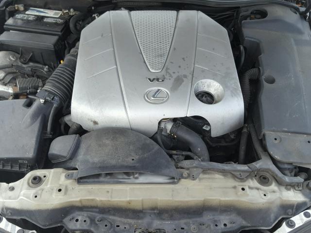 JTHBE262062004608 - 2006 LEXUS IS 350 SILVER photo 7