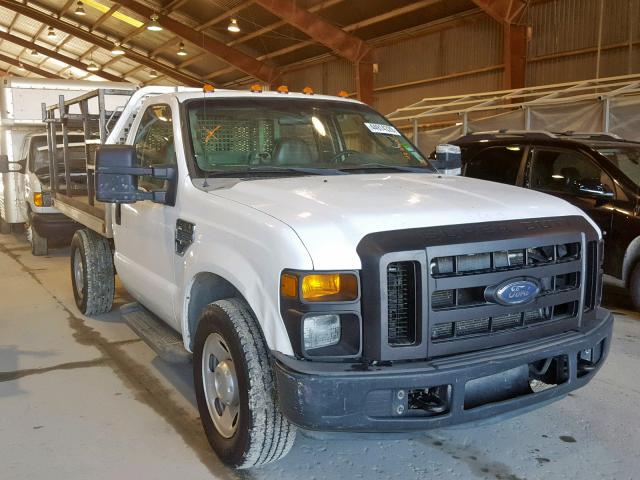 1FDSF34508EA90453 - 2008 FORD F350 SRW S WHITE photo 1