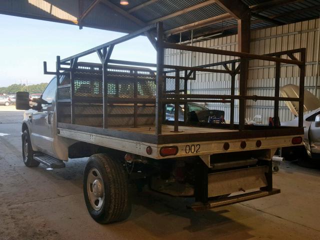 1FDSF34508EA90453 - 2008 FORD F350 SRW S WHITE photo 3