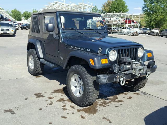 1J4FA69S45P376983 - 2005 JEEP WRANGLER / GREEN photo 1