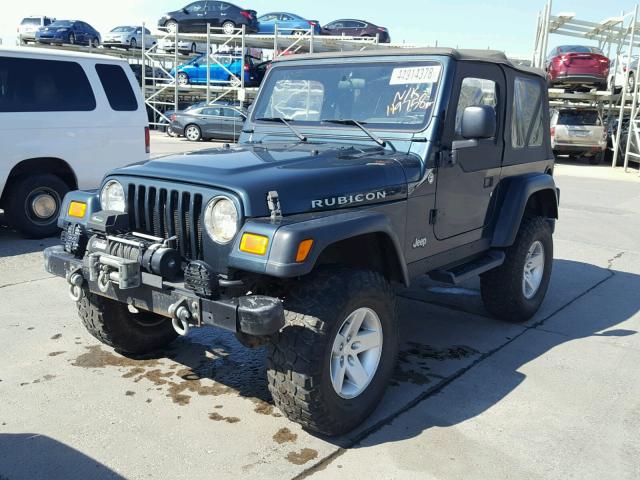 1J4FA69S45P376983 - 2005 JEEP WRANGLER / GREEN photo 2