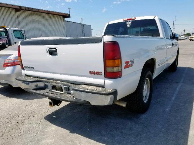 1GTEK19T0XE549147 - 1999 GMC NEW SIERRA WHITE photo 4