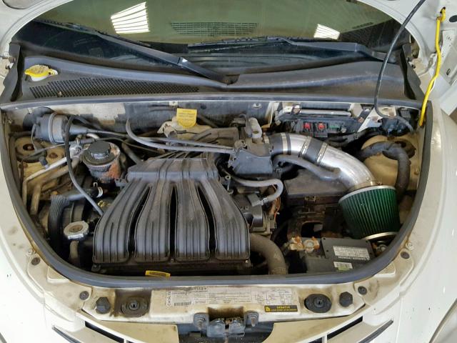 3A4FY58B56T314982 - 2006 CHRYSLER PT CRUISER CREAM photo 7