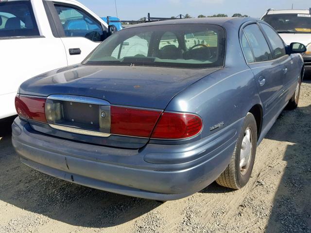 1G4HP54K2YU181822 - 2000 BUICK LESABRE CU BLUE photo 4