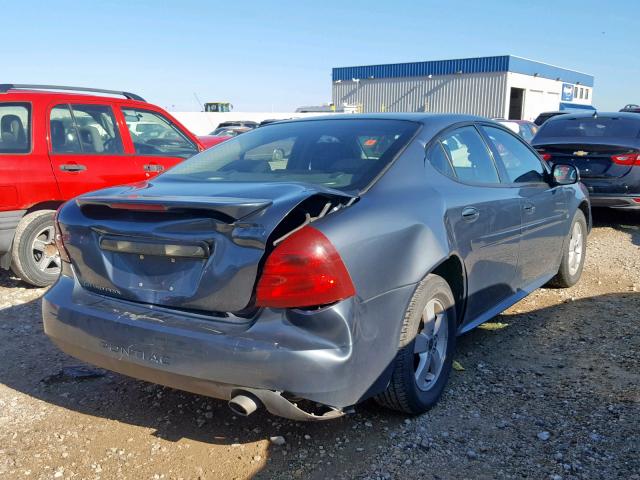 2G2WP552161111624 - 2006 PONTIAC GRAND PRIX BLUE photo 4