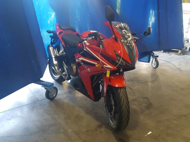 MLHPC4468H5400587 - 2017 HONDA CBR500 R RED photo 1