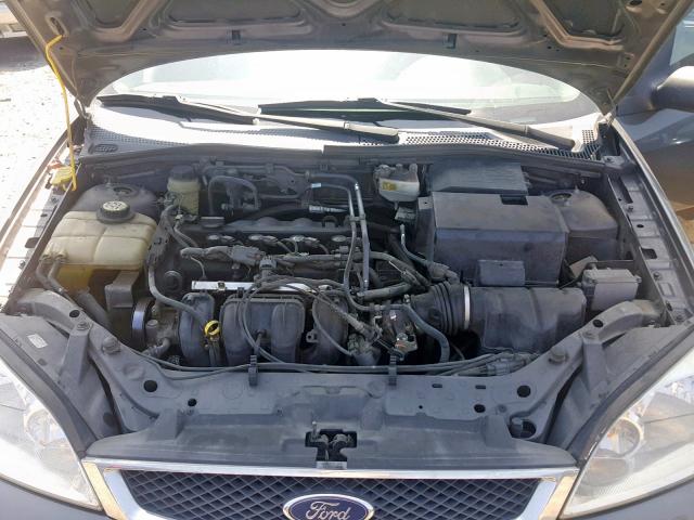 3FAFP37N75R140018 - 2005 FORD FOCUS ZX5 GRAY photo 7