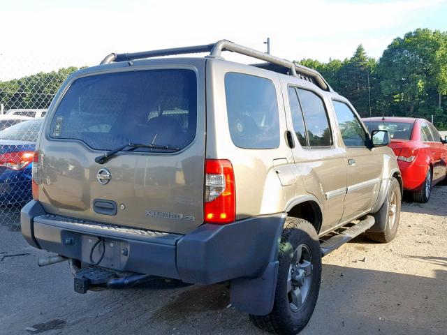 5N1ED28Y82C541214 - 2002 NISSAN XTERRA XE GOLD photo 4