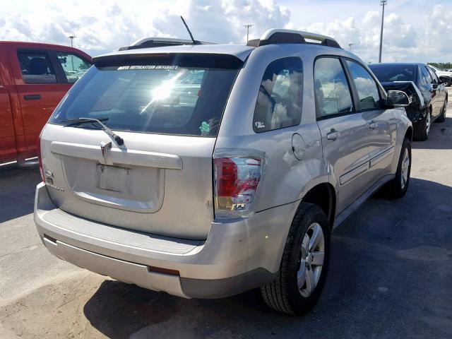 2CKDL63F176108052 - 2007 PONTIAC TORRENT SILVER photo 4