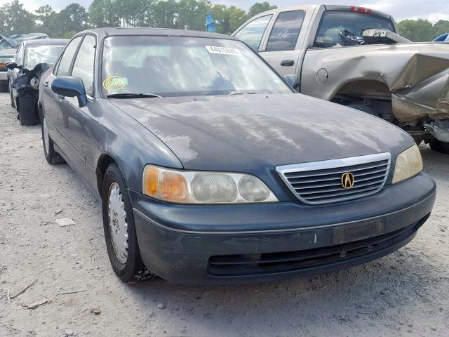 JH4KA9653TC013632 - 1996 ACURA 3.5RL GREEN photo 1