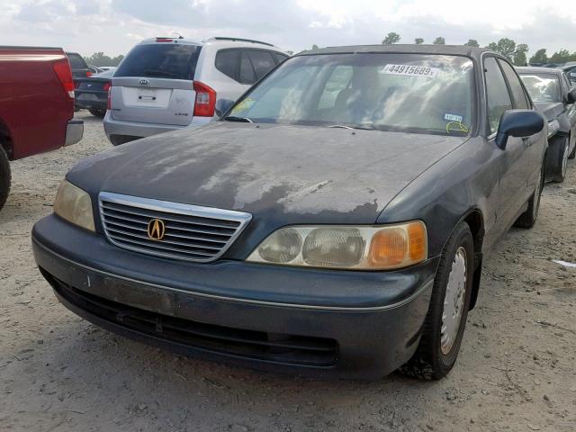 JH4KA9653TC013632 - 1996 ACURA 3.5RL GREEN photo 2