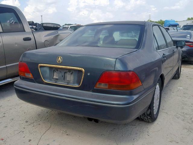 JH4KA9653TC013632 - 1996 ACURA 3.5RL GREEN photo 4