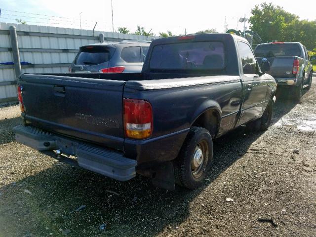 1FTCR10UXRTA72167 - 1994 FORD RANGER BLUE photo 4