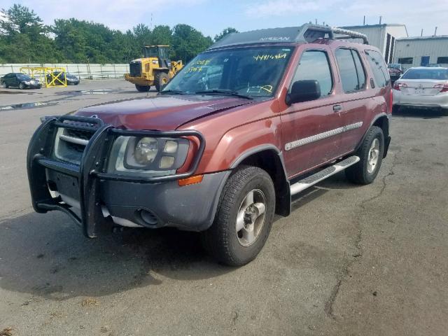 5N1ED28Y42C535880 - 2002 NISSAN XTERRA XE ORANGE photo 2