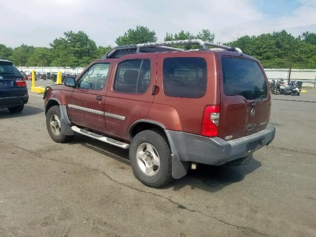 5N1ED28Y42C535880 - 2002 NISSAN XTERRA XE ORANGE photo 3