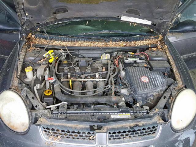 1B3ES56C94D508644 - 2004 DODGE NEON SXT GRAY photo 7