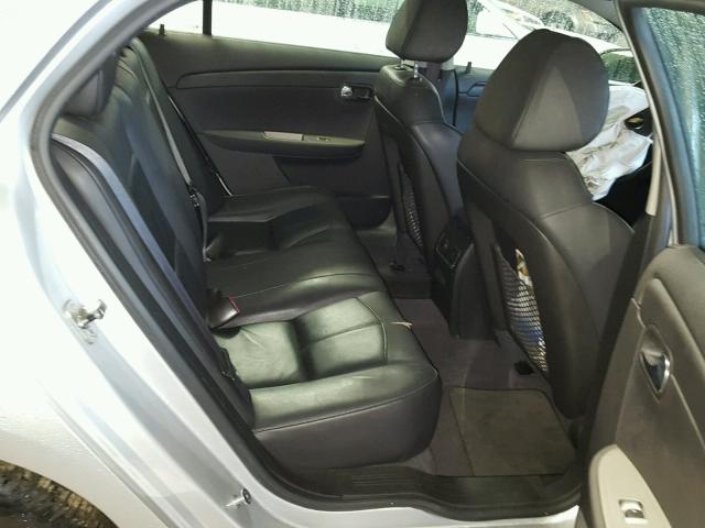 1G1ZE5E78BF295305 - 2011 CHEVROLET MALIBU LTZ 银色 照片 6