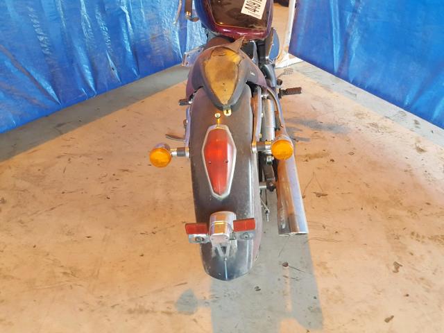 JH2RC50434M000482 - 2004 HONDA VT750 CA BURGUNDY photo 6