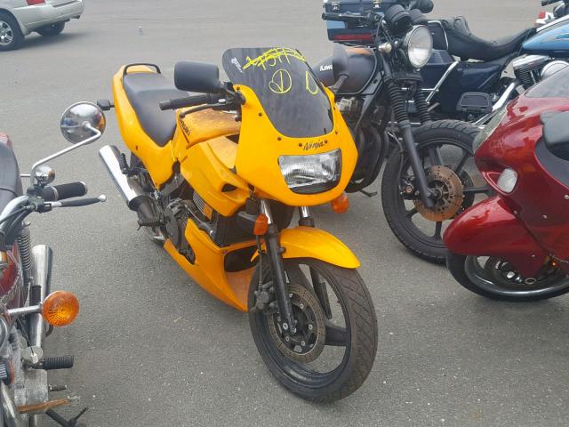 JKAEXVD157A103530 - 2007 KAWASAKI EX500 D YELLOW photo 1