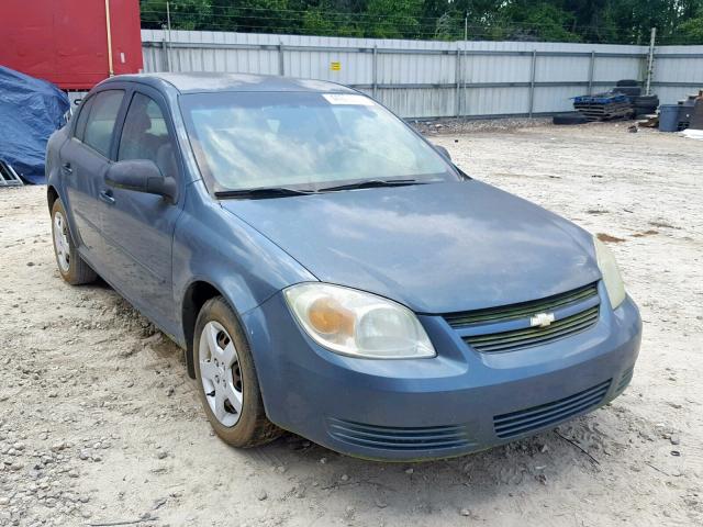 1G1AK52F957572267 - 2005 CHEVROLET COBALT BLUE photo 1