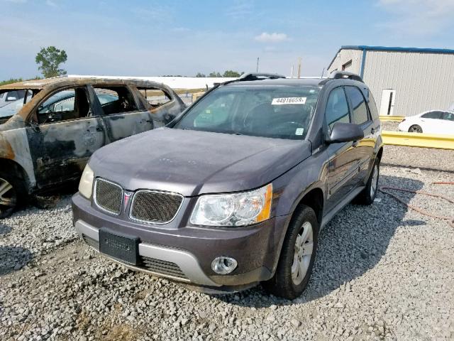 2CKDL63F776095369 - 2007 PONTIAC TORRENT CHARCOAL photo 2