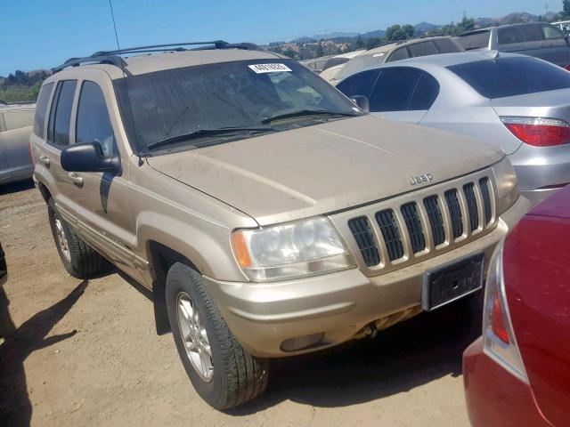 1J4GW58S9YC160043 - 2000 JEEP GRAND CHER TAN photo 1