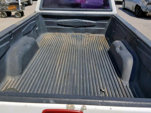 1B7HL26X9TS630571 - 1996 DODGE DAKOTA WHITE photo 6