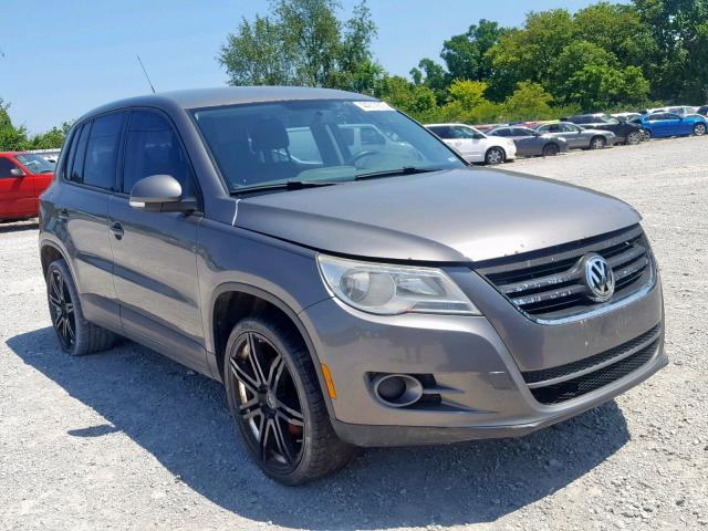 WVGBV7AX9AW521744 - 2010 VOLKSWAGEN TIGUAN SE GRAY photo 1