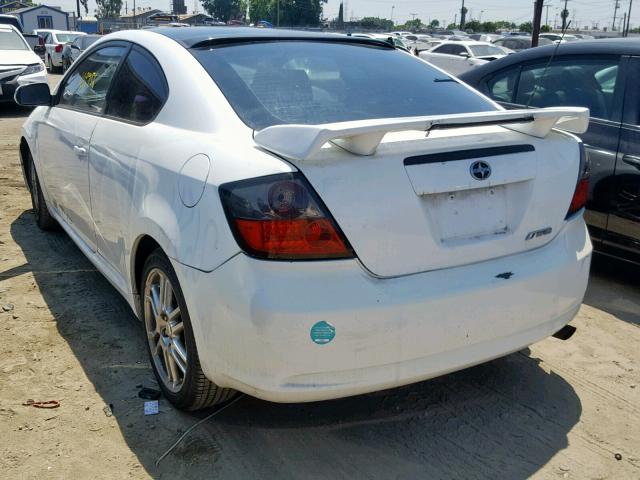 JTKDE167680249226 - 2008 TOYOTA SCION TC თეთრი ფოტო 3
