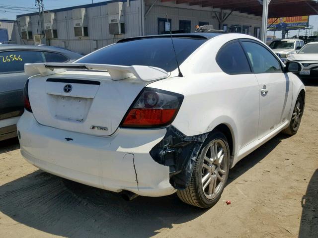 JTKDE167680249226 - 2008 TOYOTA SCION TC თეთრი ფოტო 4