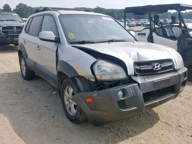 KM8JN12D47U685548 - 2007 HYUNDAI TUCSON SE SILVER photo 1