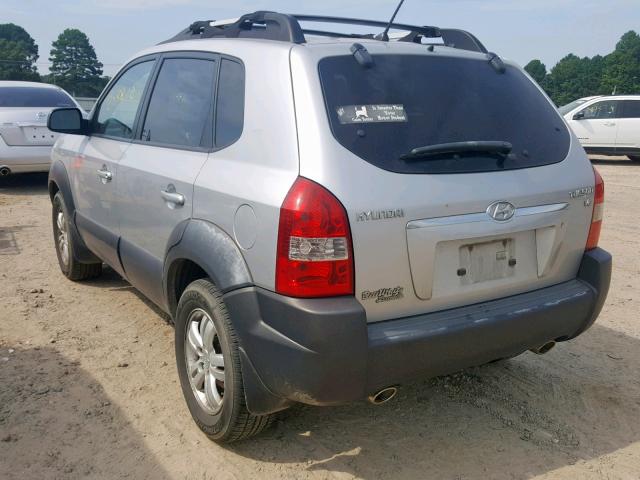 KM8JN12D47U685548 - 2007 HYUNDAI TUCSON SE SILVER photo 3