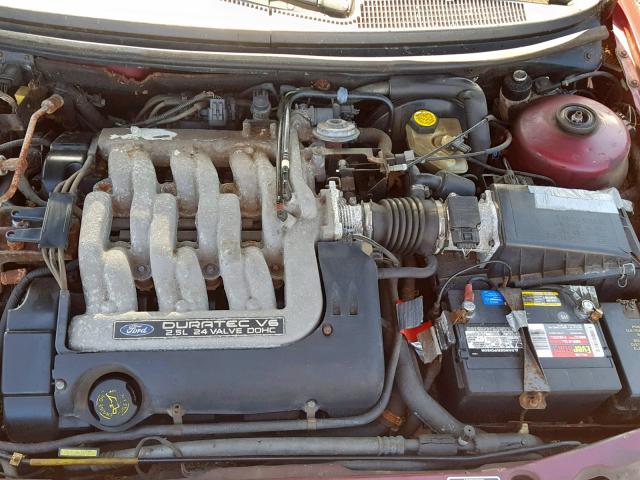 1FALP66L4SK233132 - 1995 FORD CONTOUR LX RED photo 7