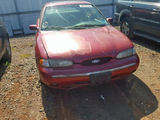 1FALP66L4SK233132 - 1995 FORD CONTOUR LX RED photo 9