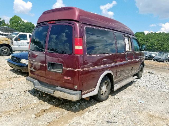 1GDFG15T851218604 - 2005 GMC SAVANA RV BURGUNDY photo 4