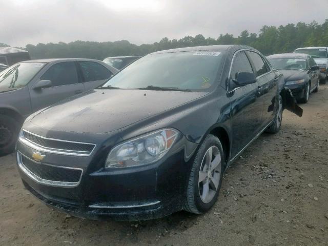 1G1ZC5E17BF128497 - 2011 CHEVROLET MALIBU 1LT 黑色 照片 2