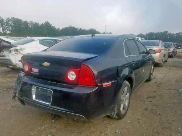 1G1ZC5E17BF128497 - 2011 CHEVROLET MALIBU 1LT 黑色 照片 4