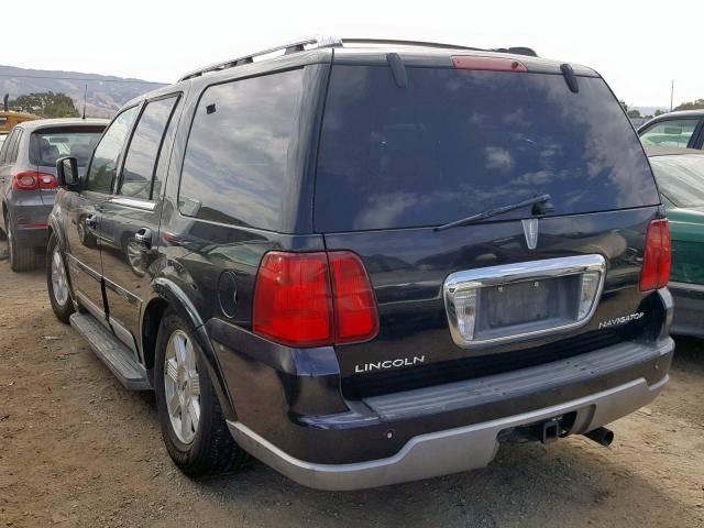 5LMFU28R53LJ20899 - 2003 LINCOLN NAVIGATOR შავი ფოტო 3