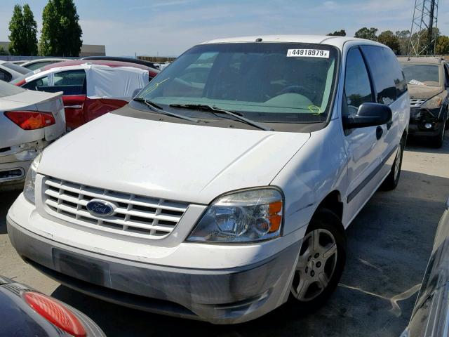 2FTZA54696BA64044 - 2006 FORD FREESTAR WHITE photo 2