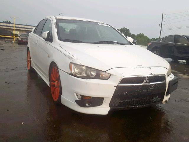 JA3AU86U58U013444 - 2008 MITSUBISHI LANCER GTS WHITE photo 1