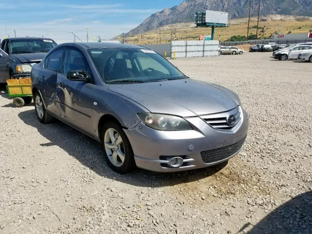 JM1BK123241194692 - 2004 MAZDA 3 S GRAY photo 1