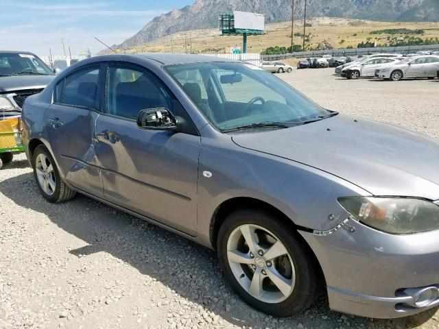 JM1BK123241194692 - 2004 MAZDA 3 S GRAY photo 9