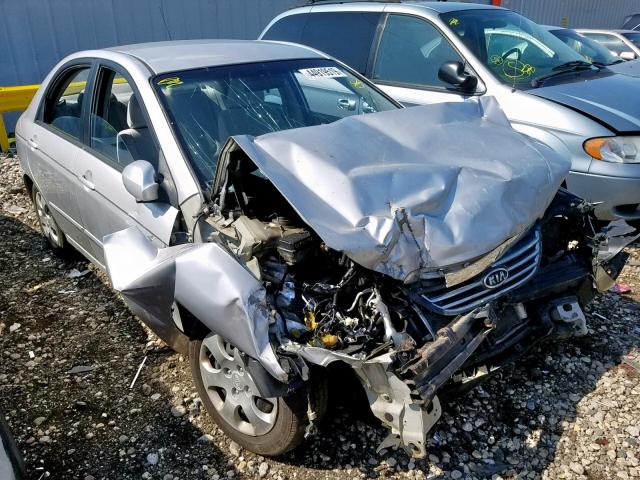 KNAFE121585556386 - 2008 KIA SPECTRA EX SILVER photo 1