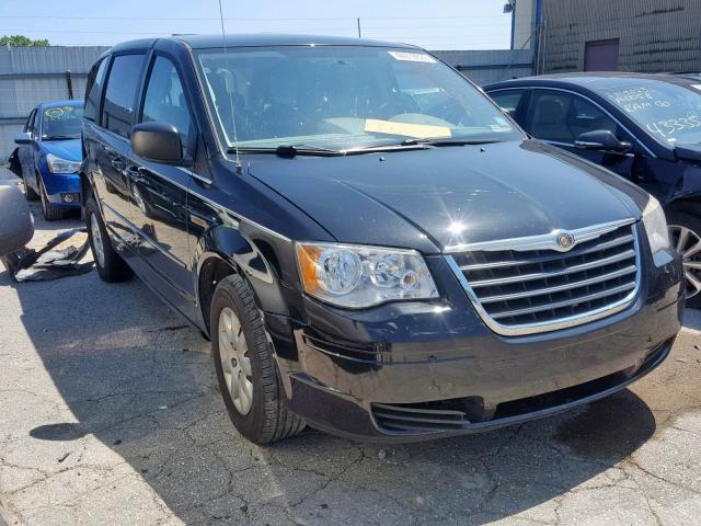 2A4RR4DE1AR103973 - 2010 CHRYSLER TOWN & COU BLACK photo 1